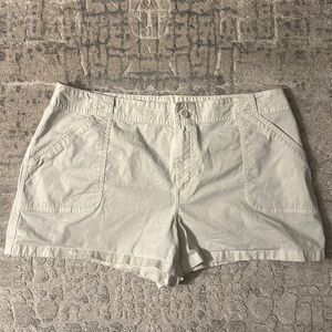 BP Cream Jean Shorts